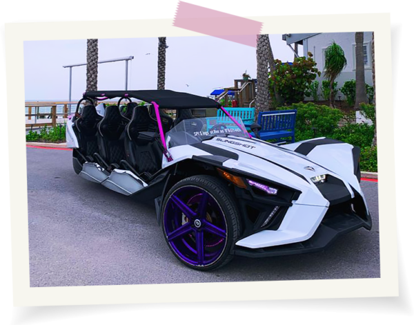slingshot car for 6 people