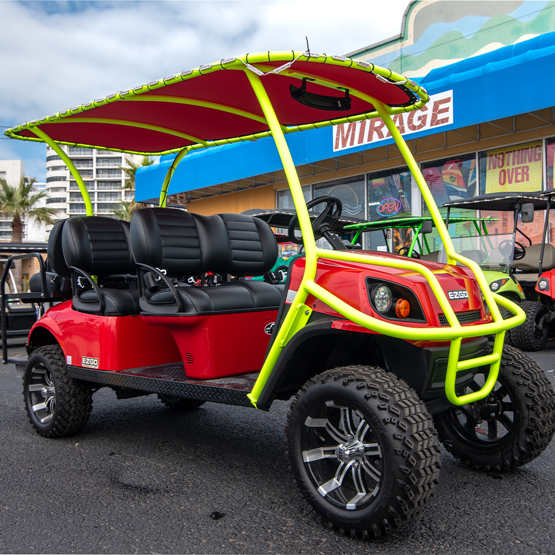 6 Seat Golf Cart Only $120 for 24 hrs rental