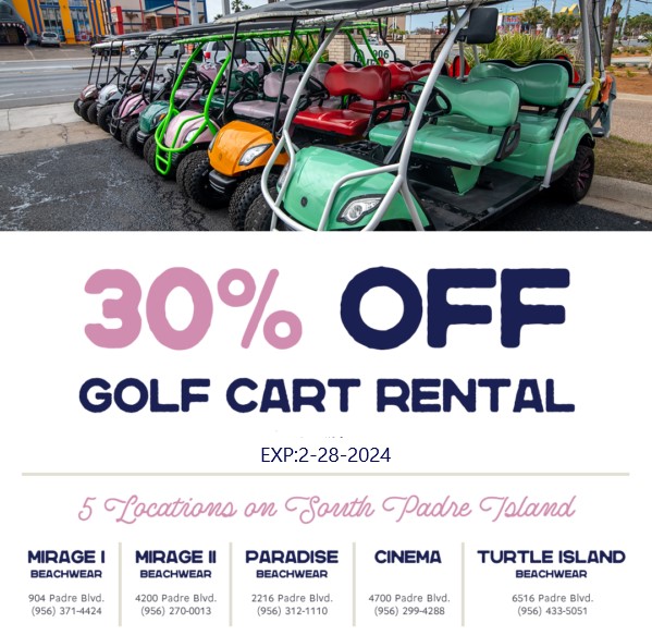 Why a Golf Cart is the best way to see SPI