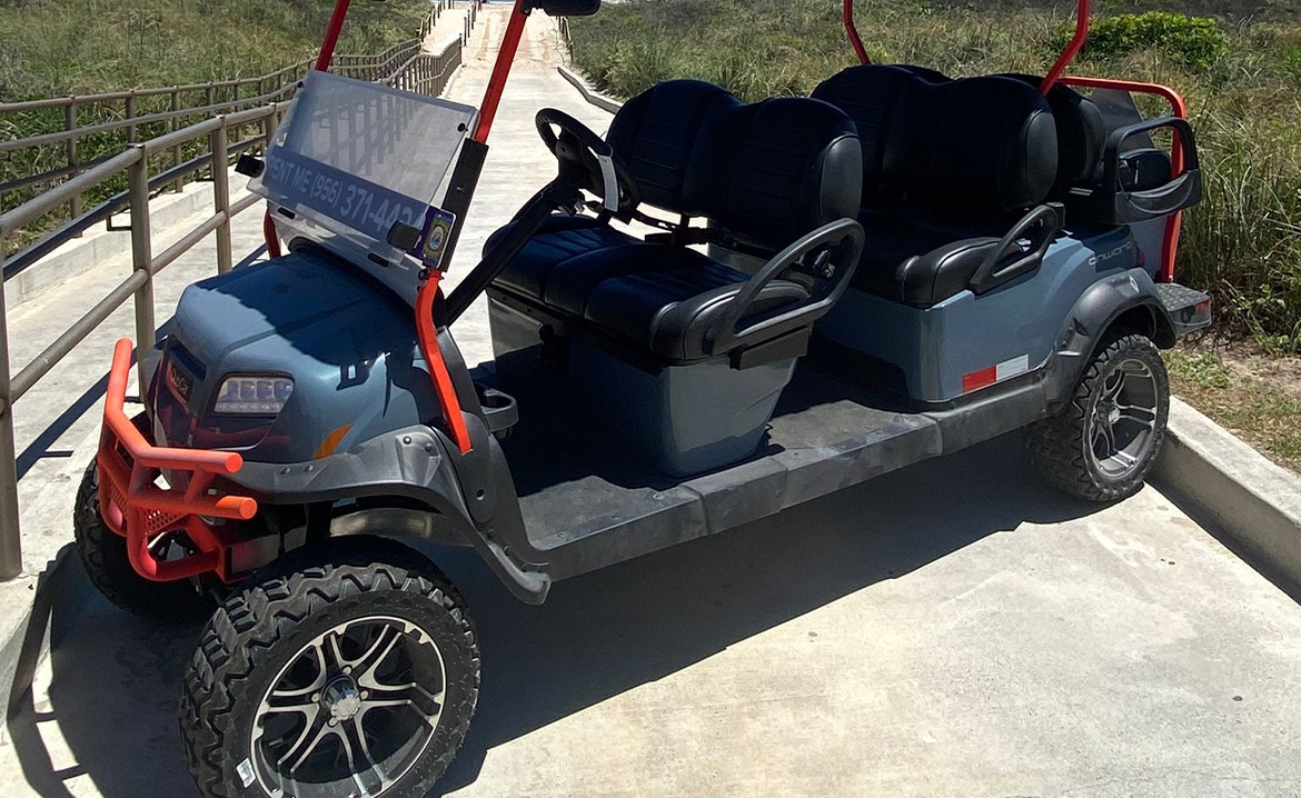 golf cart for 4. Paradise Fun Rentals: South Padre Island 