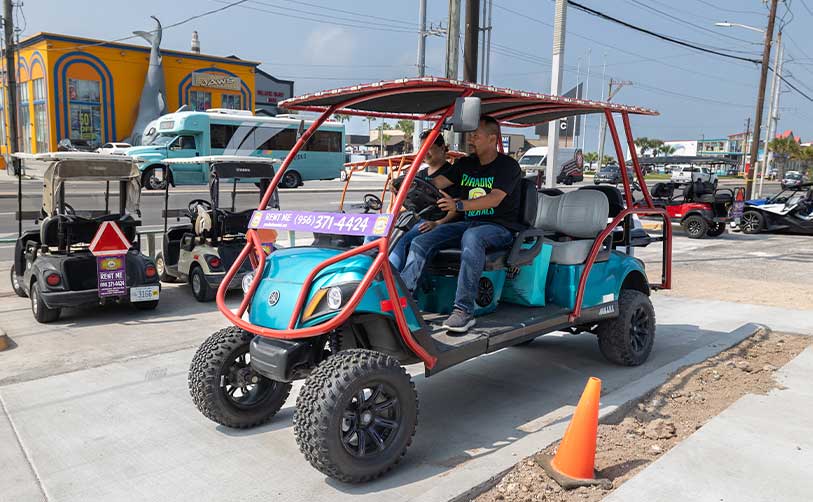 4-Seater vs 8-Seater Golf Carts: Which is Right for Your SPI Trip