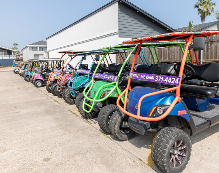 Which Golf Cart Size Fits Your South Padre Island Group?