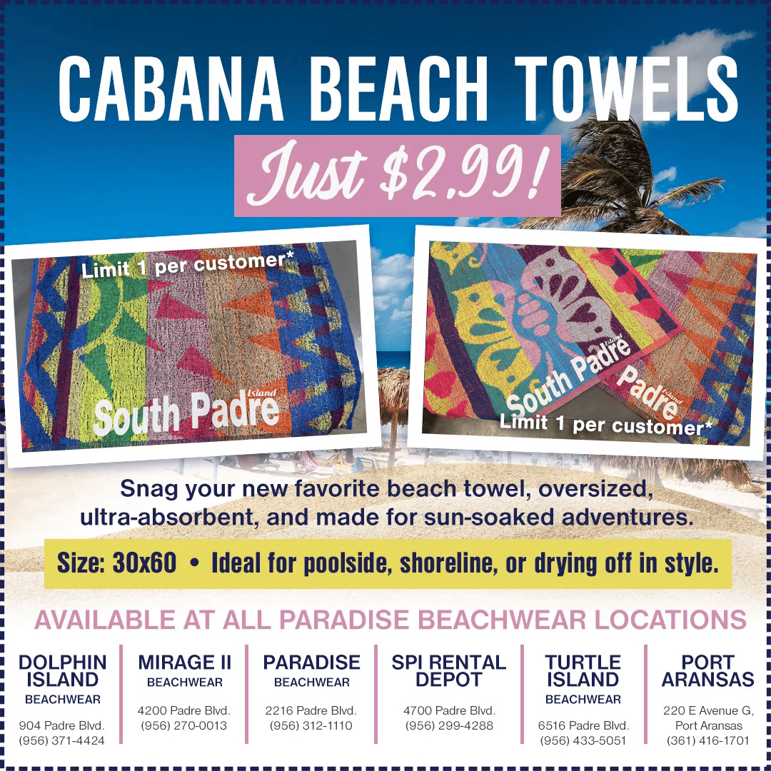 Caban beach towels